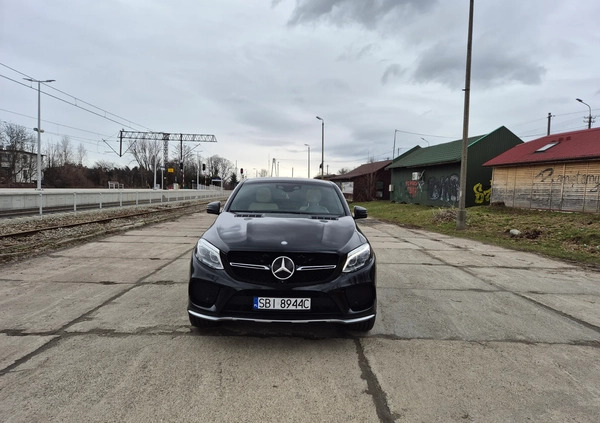 Mercedes-Benz GLE cena 152100 przebieg: 239000, rok produkcji 2017 z Warszawa małe 352